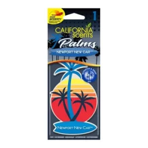 image of California Car Scents Newport New Car Car Air freshener (Case Of 6)