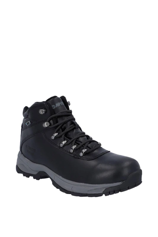Image of Hi-Tec Hi-Tec Men Eurotrek Lite Waterproof Walking Boots in Black Size: 6 Black 6 Male 5013342976556