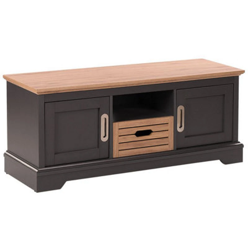 Image of Beliani TV Stand Garet Dark Grey