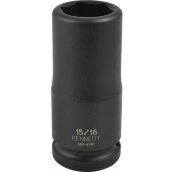 Image of 15/16' A/F Deep Impact Skt 3/4' Sq Dr - Kennedy