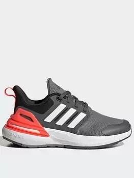 Image of adidas Unisex Kids Rapidasport - Grey/Red , Grey/Red, Size 10 Younger