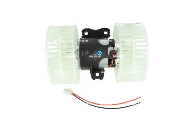 Image of NRF 34040 Blower Motor EASY FIT without integrated regulator, with adapter Interior Blower (2669)