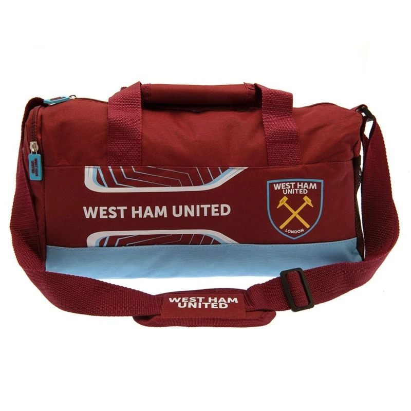 Image of West Ham United FC West Ham United FC Men Flash Duffle Bag in Red Red One Size Male 5063107516947