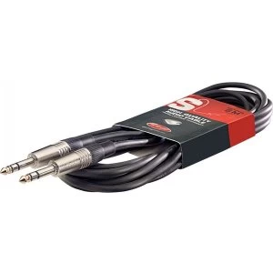 Image of Stagg 6mm to 6mm Audio Deluxe Cable 6m