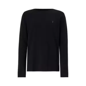Image of AllSaints AllSaints Muse Long Sleeve Tee Mens - Blue