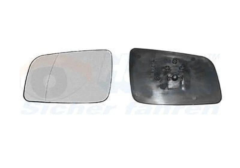 Image of VAN WEZEL Wing mirror glass VAN WEZEL 3742831