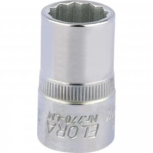 Image of Elora 1/2" Drive Bi Hexagon Socket Metric 1/2" 15mm