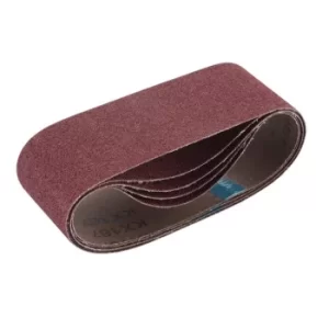 Image of Draper Cloth Sanding Belt, 75 x 457mm, 80 Grit (Pack of 5)