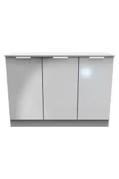 image of Dover 3 Door Sideboard (Ready Assembled)