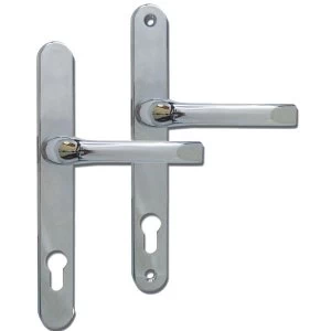 image of ASEC 92 PZ Front Door uPVC Handles to suit Roto - 230mm 200mm fixings