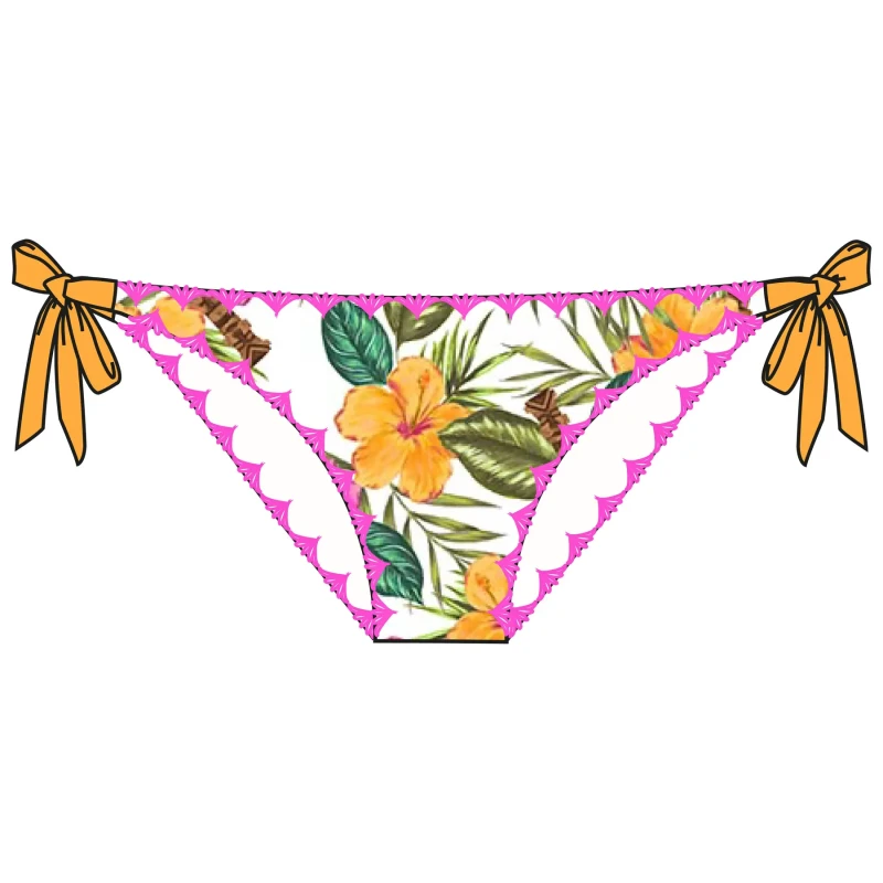 Image of banana moon Womens swimsuit bottoms Banana Moon Dimka Tortuga Blanc Female XS