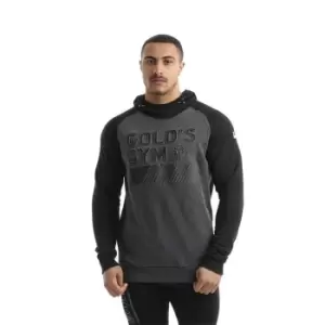 image of Golds Gym Hoodie Mens - Grey