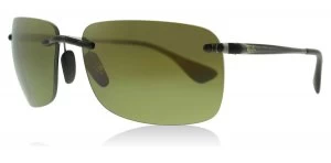 image of Ray-Ban RB4255 Sunglasses Shiny Grey 621/6O Polariserade 60mm