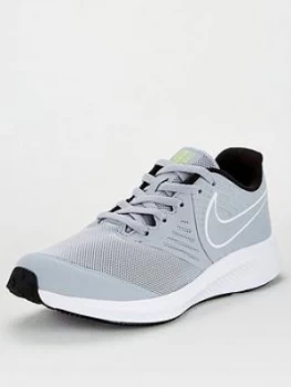 image of Nike Star Runner 2 Trainer - Grey/White