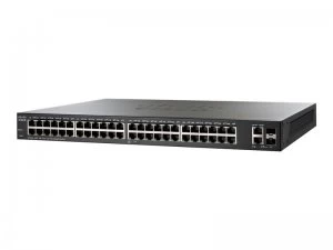 Image of Cisco 220 Series SF220-48P - Switch - 48 Ports - Managed - Rack-mounta