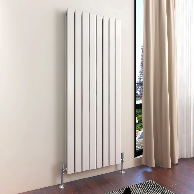 Image of MCC DIRECT 1600 x 544mm Double Designer Flat Panel Central Heating Radiator white HD2301