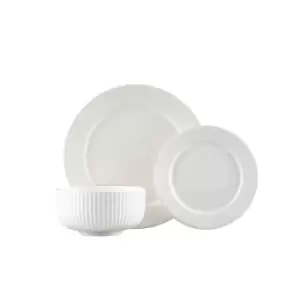 Image of Carnaby Chelsea 12 Piece Dinner Set Linen