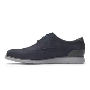 Image of Rockport Total Motion Craft Wingtip New Dress Blue - Multi