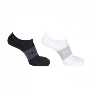 Image of Salomon Sonic 2Pk Scks 13 - Black/White