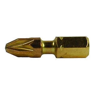 Image of Makita B 28466 Impact Gold Driver Pozi NO3 25mm Pack of 2