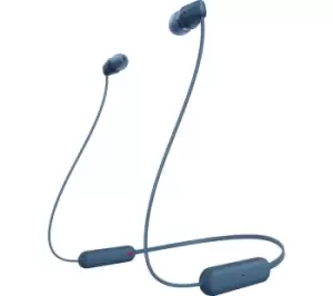 image of Sony WI-C100 WIC100L.CE7 Wireless Bluetooth Earphones