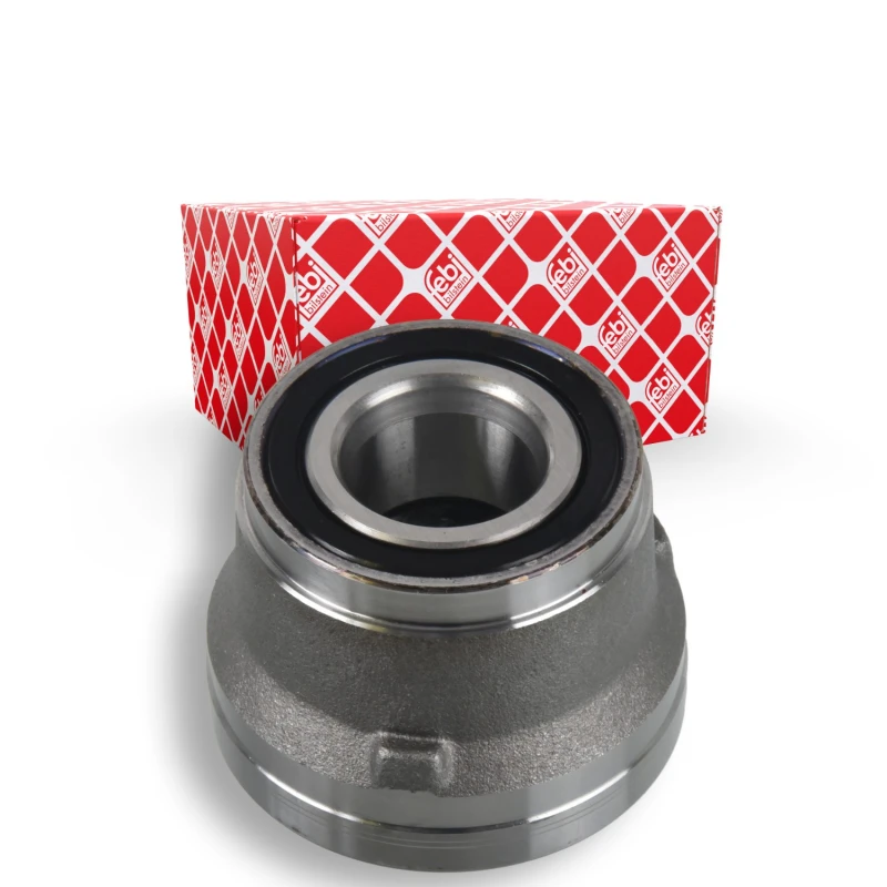 Image of FEBI BILSTEIN 172388 Wheel bearing kit Front Axle, with wheel hub Wheel Bearing Kit (654)