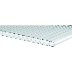 Image of Wickes 10mm Twinwall Polycarbonate Sheet 900 x 4000mm