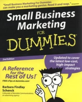 Image of Small Business Marketing for Dummies by Barbara Findlay Schenck Paperback