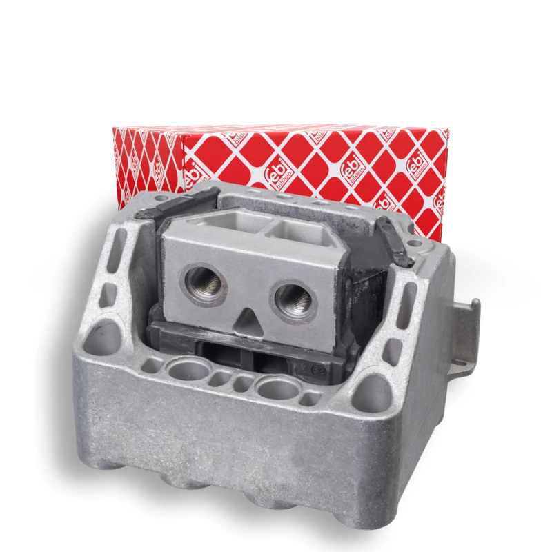 Image of FEBI BILSTEIN 105880 Engine mount Left, Rubber-Metal Mount Engine Mounting (247)