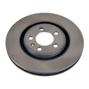 Image of febi bilstein Pair of Brake Disc Rotor 06548 fits Front OE 1H0 615 301