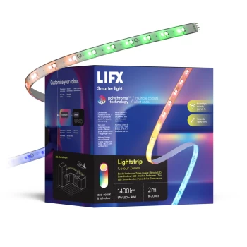 image of LIFX Z Multicolour WiFi LED Smart Light Strip - 2m