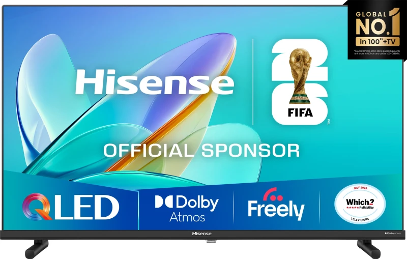 Image of Hisense 32" 32E5QTUK Smart Full HD QLED TV