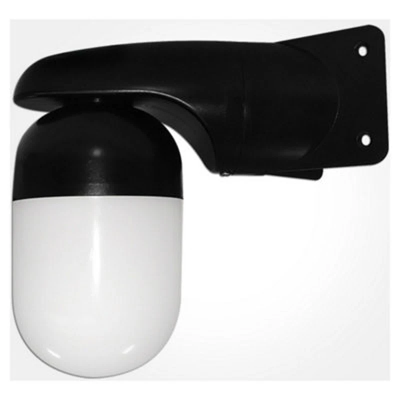 Image of Eterna 10W 4000K Black Polycarbonate LED Well Glass WELLBKSTD