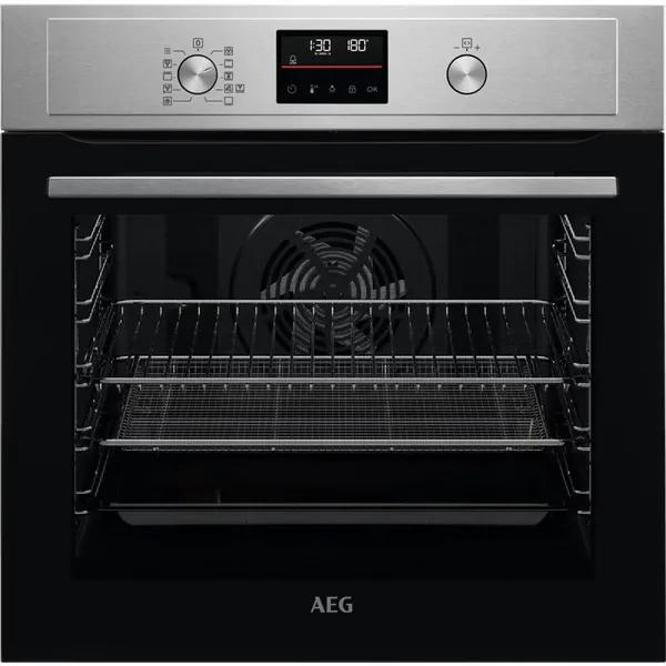 image of AEG 6000 Series BEX535A61M Electric Oven - Stainless Steel 7333394054407