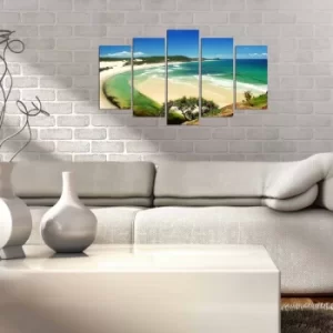 Image of 5PMX-072 Multicolor Decorative MDF Painting (5 Pieces)