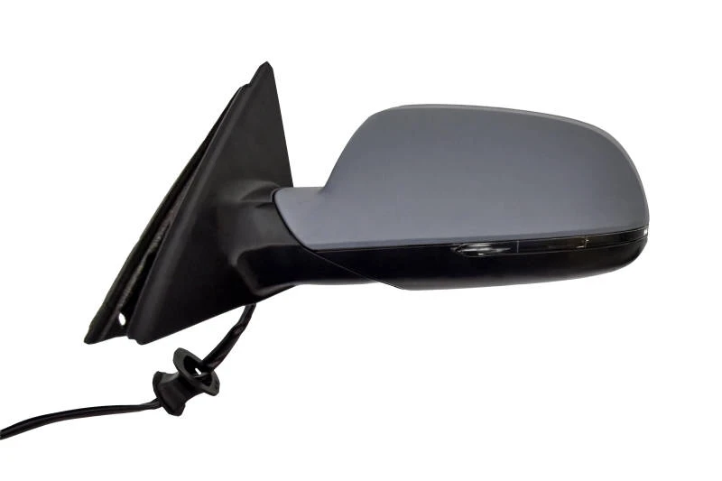 Image of PRASCO AD0257344 Wing mirror Left, Electric, Aspherical, primed Outside Mirror (50)