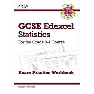 Image of New GCSE Statistics Edexcel Exam Practice Workbook - for the Grade 9-1 Course (includes Answers) Paperback / softback 2018