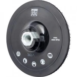 Image of PFERD 42711254 Polishing fleece-Velcro Rond Holder PVKRH 125 M14 Diameter 125mm