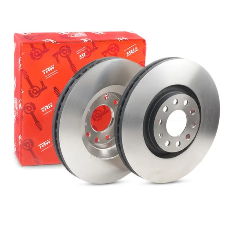 Image of TRW DF4258S Brake disc SPS Vented, Painted, with bolts/screws Brake Disc (82)