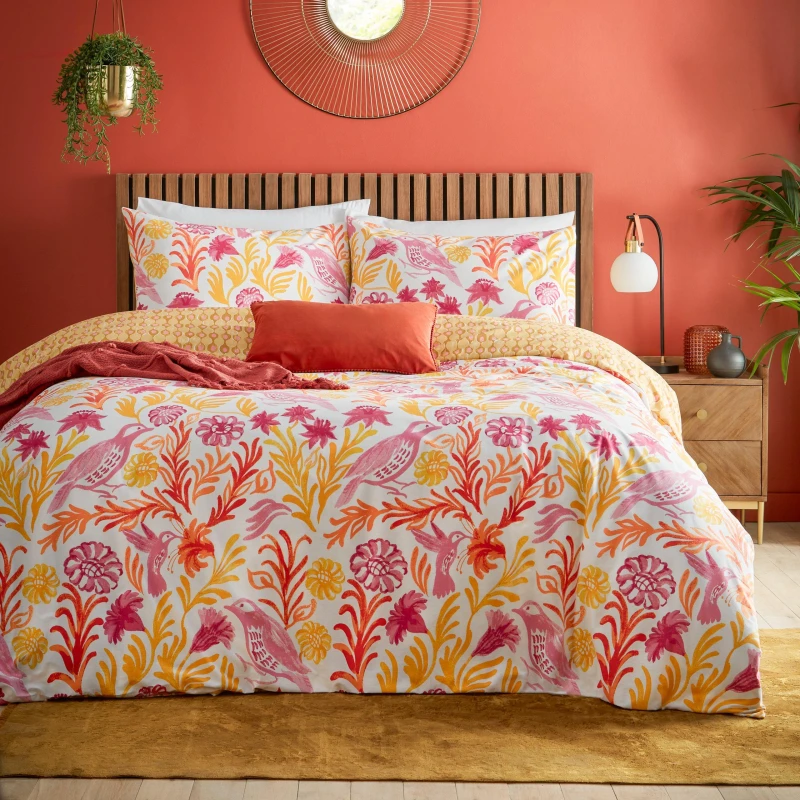 Image of Alentejo Duvet Cover Set Citrus, Citrus / Double