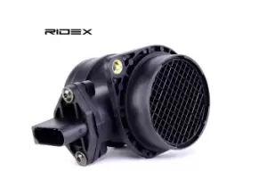 Image of RIDEX Mass air flow sensor BMW 3926A0070 13621438687,13627566986,1438687 Air mass sensor,MAF sensor,Air flow meter,Air flow sensor,Mass air flow meter
