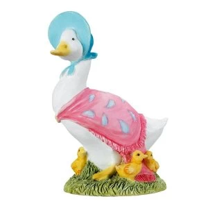 Image of Jemima Puddle Duck with Ducklings Figurine