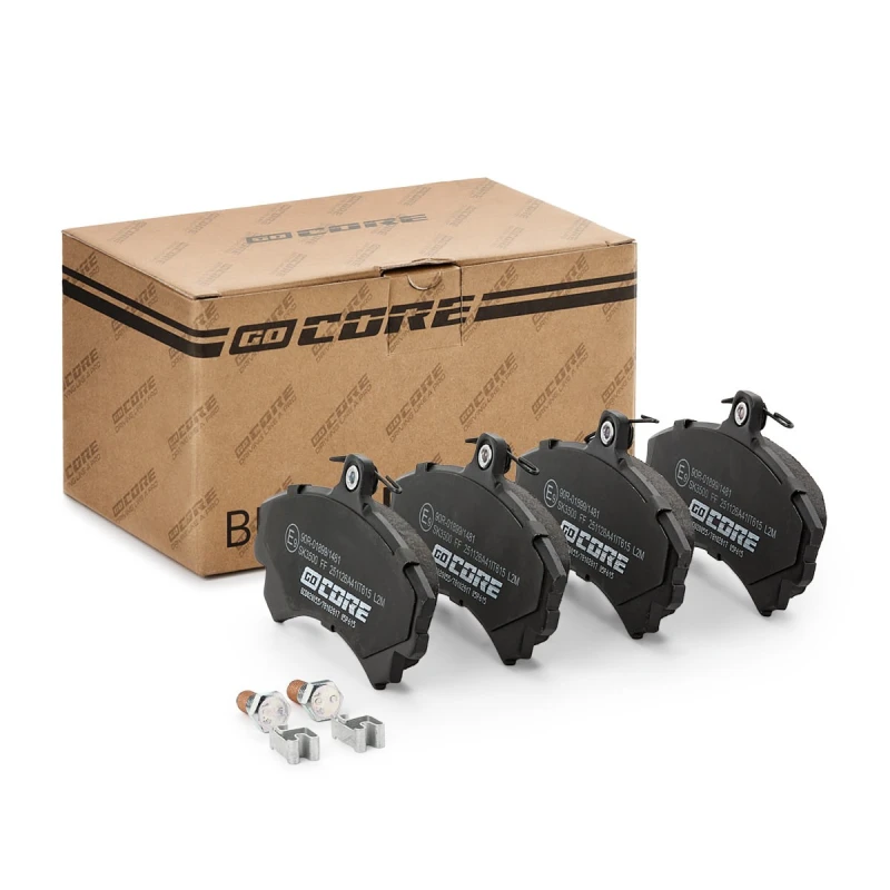 Image of goCORE GCD020055 Brake pad set Front Axle, with acoustic wear warning Brake Pad Set,disc brake (402)