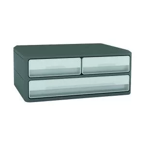 Image of CEP MoovUp 3 Drawer Module Polystyrene Grey 1090216361 CEP01471