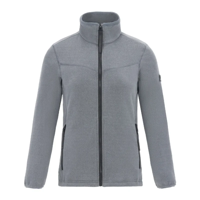 Image of Regatta Womens Florena Full Zip Fleece in Dark Grey Size: 10 Dark Grey Female 10