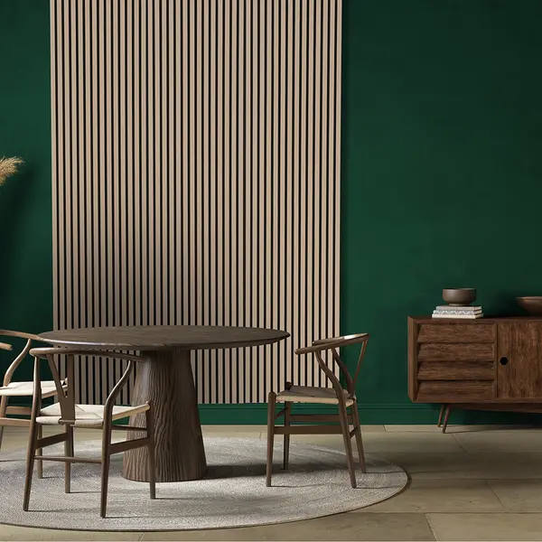 Image of Kraus Acoustic Panel 2400 x 572.5 x 19mm Ash - 5 Panel Pack