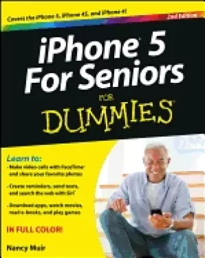 Image of iPhone 5 for seniors for dummies