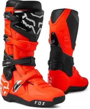 image of FOX Motion Motocross Boots Orange