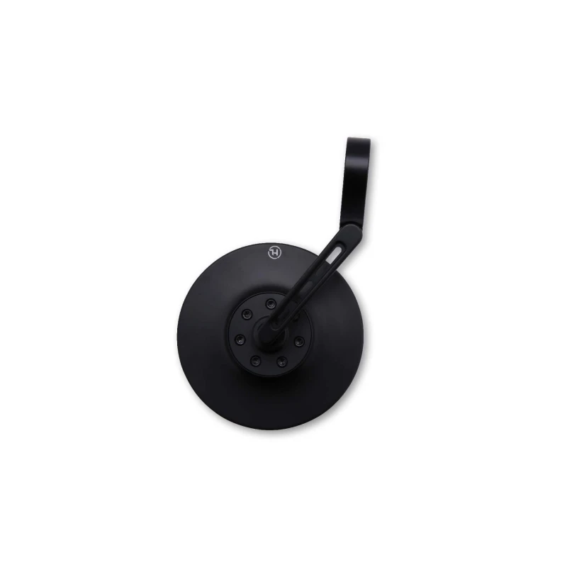Image of HIGHSIDER Conero 2 Black Edition Bar End Mirror Short (1pc) Size