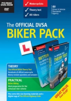 Image of The Official Dvsa Biker Pack DVD by Driver and Vehicle Standards Agency Book